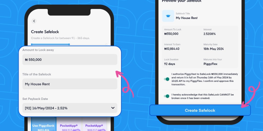 How to use Safelock — Step 2