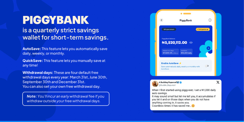 Piggyvest new interest rates — How to earn more on your savings with Piggybank