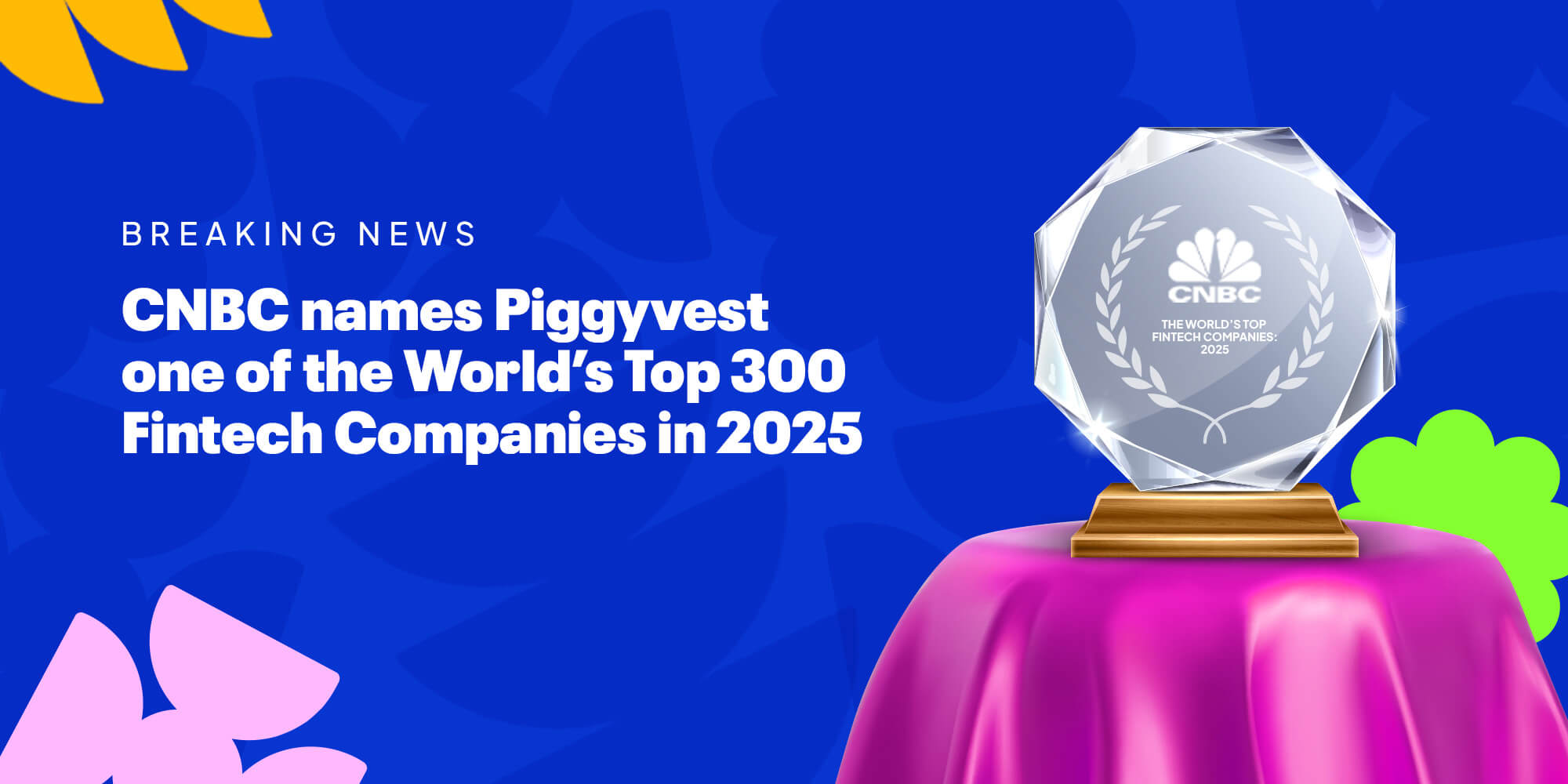 Piggyvest Makes CNBC’s List of World’s Top Fintech Companies 2025